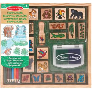 Melissa & Doug, Tampon encreur, MELISSA playset Stamp-a-Scene-Rain Forest - Publicité Melissa & Doug, Tampon encreur, MELISSA playset Stamp-a-Scene-Rain Forest - Publicité