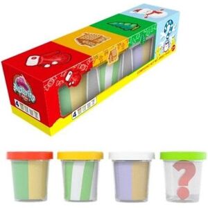 Swede Plastikmasse mit Überraschung, 4 Farben - Publicité Swede Plastikmasse mit Überraschung, 4 Farben - Publicité