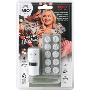 Colop, Tampon encreur, Tampon Little NIO Set Noël, 10 pièces - Publicité Colop, Tampon encreur, Tampon Little NIO Set Noël, 10 pièces - Publicité