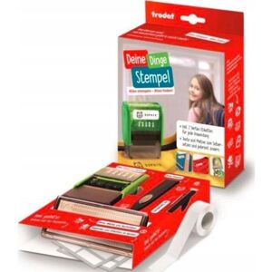 Trodat, Tampon encreur, Timbres à motifs Deine Dinge - Publicité Trodat, Tampon encreur, Timbres à motifs Deine Dinge - Publicité