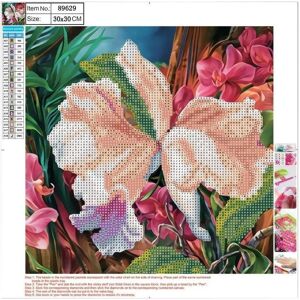 Centrum Mosaïque Diamant 5D 30x30cm Fleur 89629 - Publicité Centrum Mosaïque Diamant 5D 30x30cm Fleur 89629 - Publicité