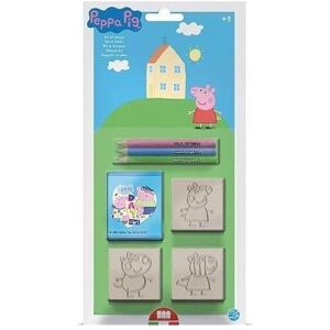 Peppa Pig, Tampon encreur, Boîte de 3 tampons Peppa Wutz - Publicité Peppa Pig, Tampon encreur, Boîte de 3 tampons Peppa Wutz - Publicité