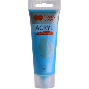 Happy Color, Peinture loisirs créatifs, Acrylfarbe 75 ml, Perlblau metallic (75 ml) - Publicité Happy Color, Peinture loisirs créatifs, Acrylfarbe 75 ml, Perlblau metallic (75 ml) - Publicité