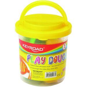 Keyroad Pâte à modeler, 5 pièces, avec moules, mélange de couleurs - Publicité Keyroad Pâte à modeler, 5 pièces, avec moules, mélange de couleurs - Publicité
