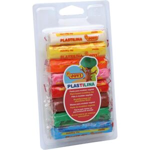 Jovi Plastilina pâte à modeler VE=8 couleurs a 15g blister - Publicité Jovi Plastilina pâte à modeler VE=8 couleurs a 15g blister - Publicité