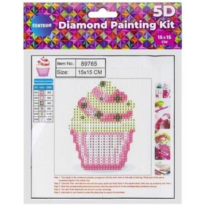 Centrum Diamond Painting 15*15cm. Cupcake - Publicité Centrum Diamond Painting 15*15cm. Cupcake - Publicité