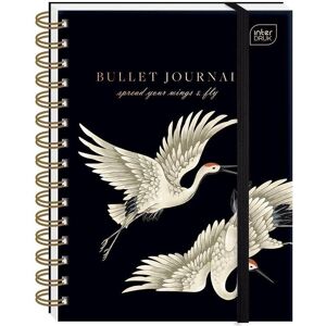 Interdruk, Cahier + bloc-notes, Organisateur sous forme d' Bujo A5 224k. 80g oiseaux (A5, Blanc, Pointillés, Couverture rigide) - Publicité Interdruk, Cahier + bloc-notes, Organisateur sous forme d' Bujo A5 224k. 80g oiseaux (A5, Blanc, Pointillés, Couverture rigide) - Publicité