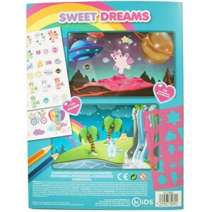 Kids Euroswan, Autocollants, Set créatif avec autocollants Sweet Dreams KL10882 - Publicité Kids Euroswan, Autocollants, Set créatif avec autocollants Sweet Dreams KL10882 - Publicité