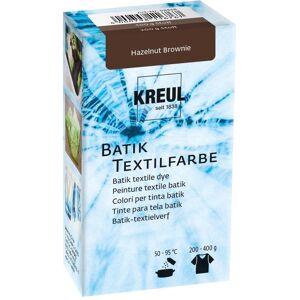 Kreul, Peinture loisirs créatifs, Peinture textile batik, hazelnut brownie, 70 g - Publicité Kreul, Peinture loisirs créatifs, Peinture textile batik, hazelnut brownie, 70 g - Publicité