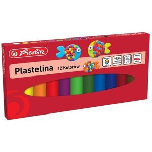 Herlitz Plastilin 12 Farben - Publicité Herlitz Plastilin 12 Farben - Publicité