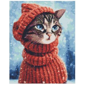 Ideyka Diamantmosaik - Seltsame Katze 40x50cm - Publicité Ideyka Diamantmosaik - Seltsame Katze 40x50cm - Publicité