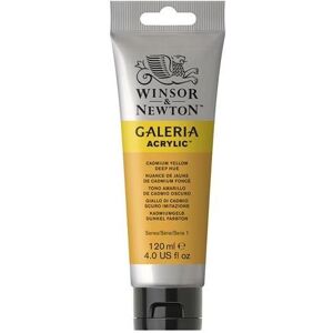 Winsor & Newton, Peinture loisirs créatifs, Galeria Acrylic 120Ml Cadmium Yellow Deep Hue 115 (120 ml) - Publicité Winsor & Newton, Peinture loisirs créatifs, Galeria Acrylic 120Ml Cadmium Yellow Deep Hue 115 (120 ml) - Publicité