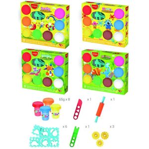 Keyroad Pâte à modeler ludique, 8x65g, set d'outils et de formes, mélange de couleurs - Publicité Keyroad Pâte à modeler ludique, 8x65g, set d'outils et de formes, mélange de couleurs - Publicité