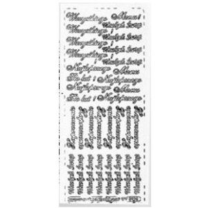 Galeria Hobby, Autocollants, Durchbrochener Aufkleber mit polnischen Aufschriften, 10x23cm, gold (1 Autocollants) - Publicité Galeria Hobby, Autocollants, Durchbrochener Aufkleber mit polnischen Aufschriften, 10x23cm, gold (1 Autocollants) - Publicité