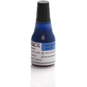 Colop, Tampon encreur, 146961 Encre pour tampon Flash Bleu, 25 ml - Publicité Colop, Tampon encreur, 146961 Encre pour tampon Flash Bleu, 25 ml - Publicité