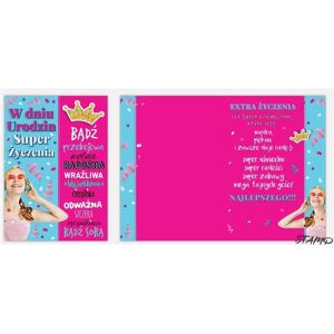 Stamp, Tampon encreur, Bueno B6 carte + enveloppe modèle no 03 anniversaire - Publicité Stamp, Tampon encreur, Bueno B6 carte + enveloppe modèle no 03 anniversaire - Publicité
