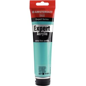 Amsterdam, Peinture loisirs créatifs, Expert Acrylfarbe Tube 150 ml Türkisgrün 661 (150 ml) - Publicité Amsterdam, Peinture loisirs créatifs, Expert Acrylfarbe Tube 150 ml Türkisgrün 661 (150 ml) - Publicité