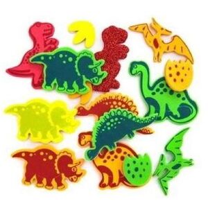 Dalprint, Autocollants, Dinosaurier-Schaumstoffaufkleber 20 Stk (20 Autocollants) - Publicité Dalprint, Autocollants, Dinosaurier-Schaumstoffaufkleber 20 Stk (20 Autocollants) - Publicité
