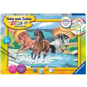 Ravensburger De fiers chevaux sauvages - Publicité Ravensburger De fiers chevaux sauvages - Publicité