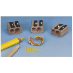 Kum, Taille-crayons, Taille-crayon double Wood Cale en bois. Publicité Kum, Taille-crayons, Taille-crayon double Wood Cale en bois. Publicité