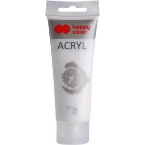 Happy Color, Peinture loisirs créatifs, Peinture acrylique 75ml blanc de titane COLOR (75 ml) - Publicité Happy Color, Peinture loisirs créatifs, Peinture acrylique 75ml blanc de titane COLOR (75 ml) - Publicité