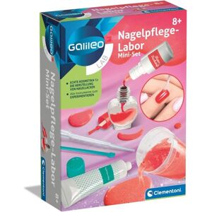 Clementoni Mini kit de laboratoire de soins des ongles Galileo - Publicité Clementoni Mini kit de laboratoire de soins des ongles Galileo - Publicité
