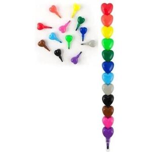 Ooly, Modelage, Heart to Heart To Heart Kit de cire en forme de coeur, empilable, 12 couleurs - Publicité Ooly, Modelage, Heart to Heart To Heart Kit de cire en forme de coeur, empilable, 12 couleurs - Publicité