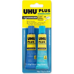 UHU, Colle, Plus (35 g, 35 ml) - Publicité UHU, Colle, Plus (35 g, 35 ml) - Publicité