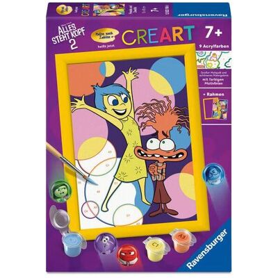 Ravensburger CreArt - Malen nach Zahlen 12023106 - Freude und Zweifel - Kinder ab 7 Jahren - Publicité Ravensburger CreArt - Malen nach Zahlen 12023106 - Freude und Zweifel - Kinder ab 7 Jahren - Publicité