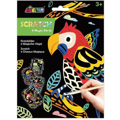 Avenir Images à gratter « Oiseau » - Publicité Avenir Images à gratter « Oiseau » - Publicité
