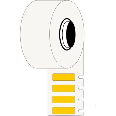 Brady, Rouleau d’étiquettes, M7-41-499-YL, Tissu nylon, jaune, mat, 16.00 x 5.00 mm, permanent (750 E.) (16 mm) - Publicité Brady, Rouleau d’étiquettes, M7-41-499-YL, Tissu nylon, jaune, mat, 16.00 x 5.00 mm, permanent (750 E.) (16 mm) - Publicité