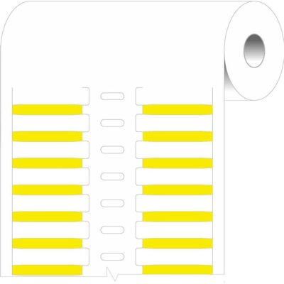 Brady, Rouleau d’étiquettes, BPTRDS-30x4,4-7696-YL, Durasleeve(R), tiroirs pour marqueurs en fil métallique, jaune, tiroirs en (96 mm) - Publicité Brady, Rouleau d’étiquettes, BPTRDS-30x4,4-7696-YL, Durasleeve(R), tiroirs pour marqueurs en fil métallique, jaune, tiroirs en (96 mm) - Publicité