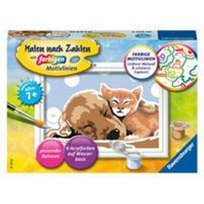 Ravensburger Malen nach Zahlen 20055 - Tierliebe – Kinder ab 9 Jahren - Publicité Ravensburger Malen nach Zahlen 20055 - Tierliebe – Kinder ab 9 Jahren - Publicité