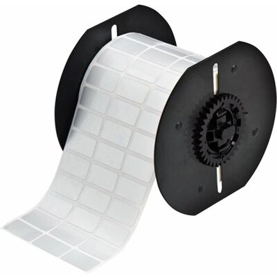 Brady, Rouleau d’étiquettes, B33-5-435, polyester métallisé, argenté, brillant, 25.40 x 12.70 mm, permanent, 3 pistes (85.09 mm) - Publicité Brady, Rouleau d’étiquettes, B33-5-435, polyester métallisé, argenté, brillant, 25.40 x 12.70 mm, permanent, 3 pistes (85.09 mm) - Publicité