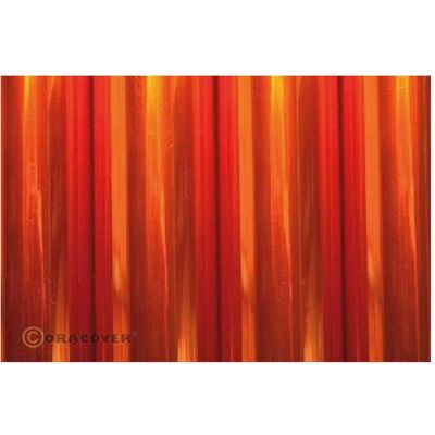 Oracover 69 - orange - transparent - 3 m - film de couverture - Publicité Oracover 69 - orange - transparent - 3 m - film de couverture - Publicité