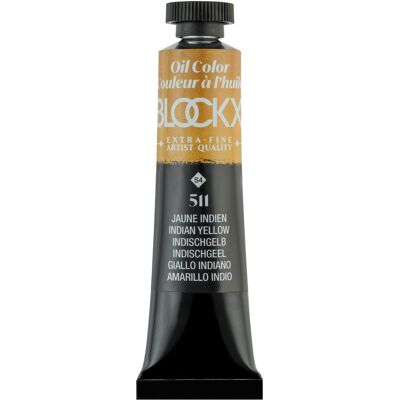 BlockX, Peinture loisirs créatifs, Peinture à l'huile extra-fine tube 20ml - Jaune indien (20 ml) - Publicité BlockX, Peinture loisirs créatifs, Peinture à l'huile extra-fine tube 20ml - Jaune indien (20 ml) - Publicité