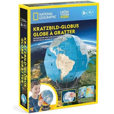 Cubicfun Globe à Gratter - Globe éducatif pour enfants - Publicité Cubicfun Globe à Gratter - Globe éducatif pour enfants - Publicité