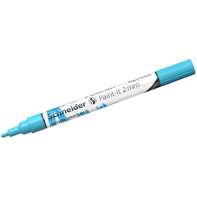 Schneider, Marqueur, Marqueur acrylique Paint-It 310 2mm bleu pastel (1x) - Publicité Schneider, Marqueur, Marqueur acrylique Paint-It 310 2mm bleu pastel (1x) - Publicité