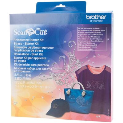 Brother Machine de découpe : accessoires, Kit de démarrage strass Scanncut - Publicité Brother Machine de découpe : accessoires, Kit de démarrage strass Scanncut - Publicité