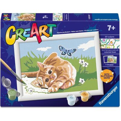 Ravensburger CreArt Series E - Joyful Kitten - Publicité Ravensburger CreArt Series E - Joyful Kitten - Publicité
