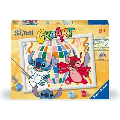 Ravensburger CreArt Serie D - Stitch & Leroy - Publicité Ravensburger CreArt Serie D - Stitch & Leroy - Publicité
