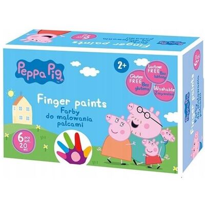 Astra, Peinture loisirs créatifs, Fingerfarben Peppa Pig 6col (20 ml) - Publicité Astra, Peinture loisirs créatifs, Fingerfarben Peppa Pig 6col (20 ml) - Publicité