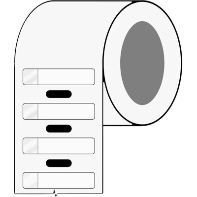 Brady, Rouleau d’étiquettes, BPT-627-461, polyester, auto-adhésif, blanc/transparent, 6.35 x 22.00(27.94) mm, permanente - Publicité Brady, Rouleau d’étiquettes, BPT-627-461, polyester, auto-adhésif, blanc/transparent, 6.35 x 22.00(27.94) mm, permanente - Publicité