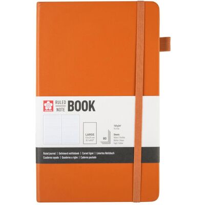 Sakura, Cahier + bloc-notes, Notizbuch ca. A5 liniert, bernsein Hardcover 160 Seiten (A5, À rayures, Couverture rigide) - Publicité Sakura, Cahier + bloc-notes, Notizbuch ca. A5 liniert, bernsein Hardcover 160 Seiten (A5, À rayures, Couverture rigide) - Publicité