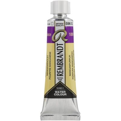 Rembrandt, Peinture loisirs créatifs, Aquarellfarbe Tube 10 ml Manganpurpur 596 (10 ml) - Publicité Rembrandt, Peinture loisirs créatifs, Aquarellfarbe Tube 10 ml Manganpurpur 596 (10 ml) - Publicité