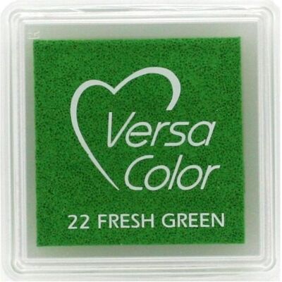 Tsukineko, Tampon encreur, Tampon encreur VersaColor 3x3cm Fresh green - Publicité Tsukineko, Tampon encreur, Tampon encreur VersaColor 3x3cm Fresh green - Publicité