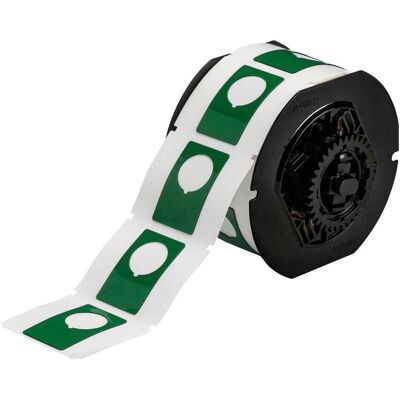 Brady, Rouleau d’étiquettes, B30EP-168-593-GN, EPREP (nouveau) polyester, vert, brillant, 48.26 x 30.48 mm, avec trou (22.50 m (63.50 mm) - Publicité Brady, Rouleau d’étiquettes, B30EP-168-593-GN, EPREP (nouveau) polyester, vert, brillant, 48.26 x 30.48 mm, avec trou (22.50 m (63.50 mm) - Publicité