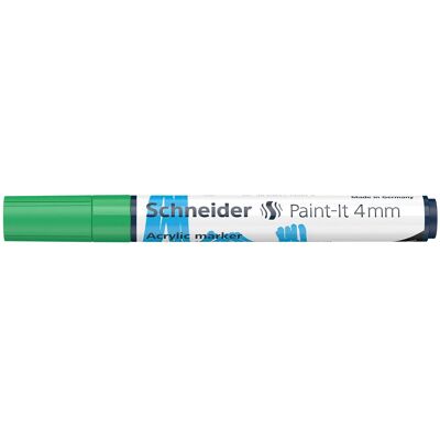 Schneider, Marqueur, Marqueur acrylique Paint-it 320, 4 mm, vert sp. (1x) - Publicité Schneider, Marqueur, Marqueur acrylique Paint-it 320, 4 mm, vert sp. (1x) - Publicité
