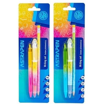 Astra, Marqueur, Schreibset 4-teilig Neon-Mix (4x) - Publicité Astra, Marqueur, Schreibset 4-teilig Neon-Mix (4x) - Publicité