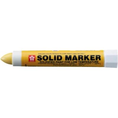 Sakura, Marqueur, Permanent-Marker Solid Low Temperature Gelb (1x) - Publicité Sakura, Marqueur, Permanent-Marker Solid Low Temperature Gelb (1x) - Publicité